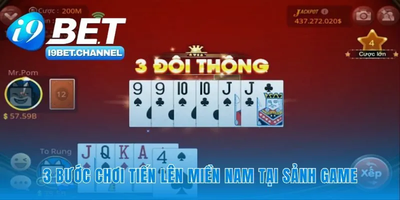 Hành trình vào game Tiến lên miền nam chỉ ba bước