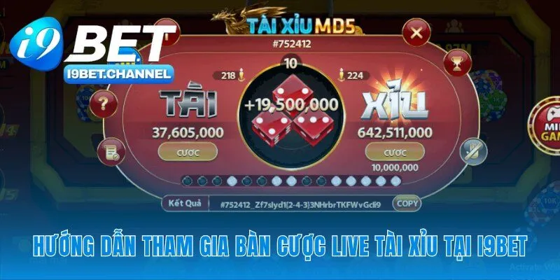 Năm bước đơn giản để hòa mình vào ván cược Live tài xỉu